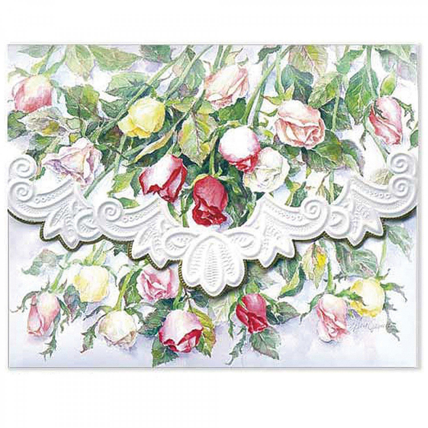 薔薇が綺麗 Carol Wilson ペーパーボックス 希少 カード